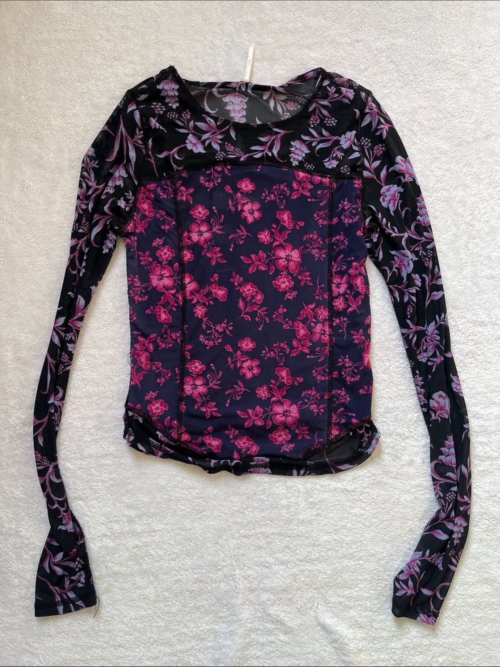 Free People Mesh Top